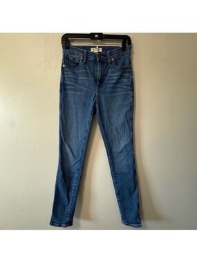 Madewell Blue High-Rise Skinny Jeans Size 25